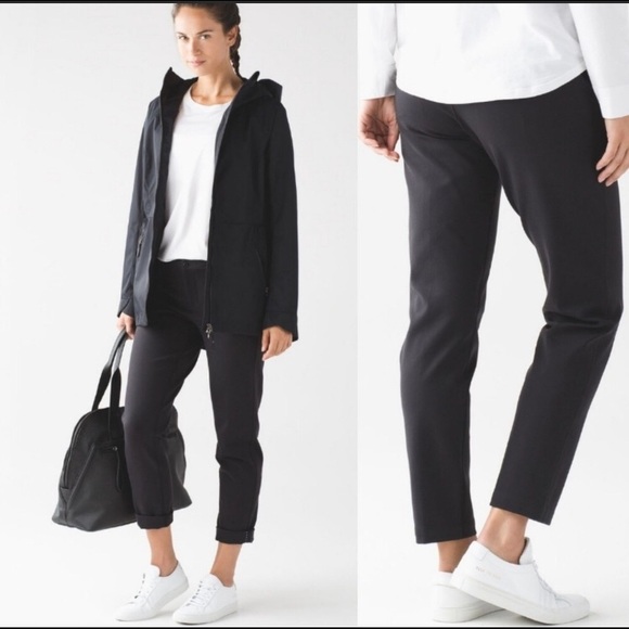 lululemon athletica Pants - Lululemon Trek Trouser Pants Black Size 8